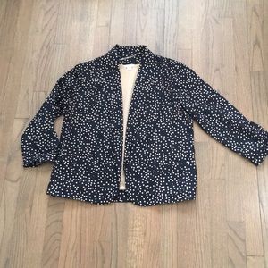 Polka Dot Blazer